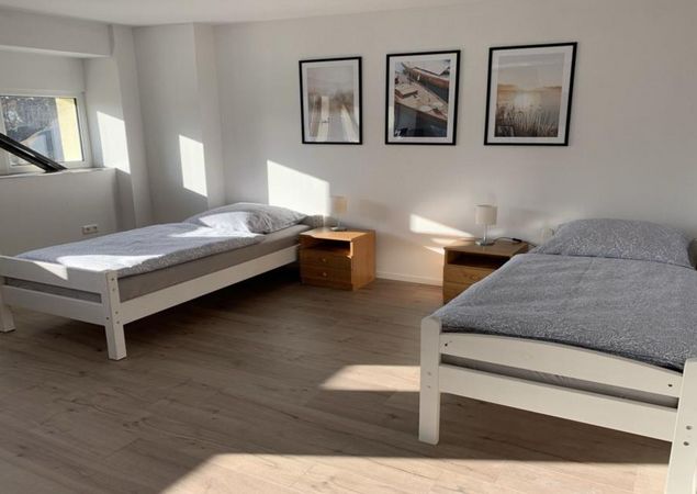 Gästezimmer Seenland - Schlafbereich Zimmer Baalensee, Foto: Pascal Hendewerk, Lizenz: Guido Schmidt Gästezimmer Seenland - Schlafbereich Zimmer Baalensee, Foto: Pascal Hendewerk, Lizenz: Guido Schmidt