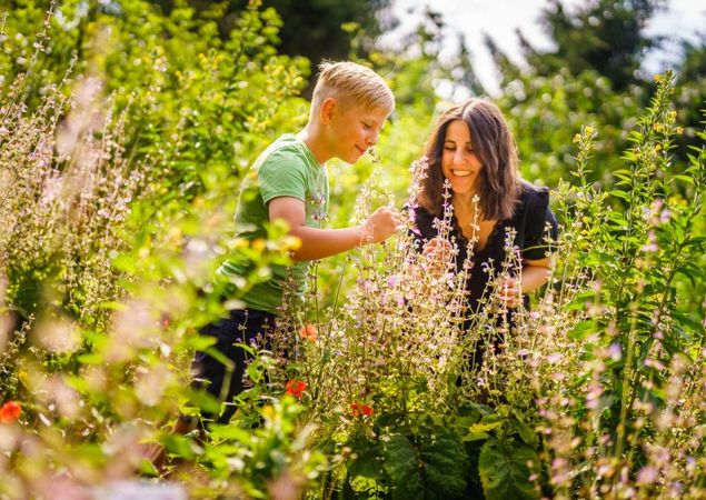 Sinnesgarten im NaturParkHaus Stechlin in Menz, Foto: André Wirsig, Lizenz: REGiO-Nord mbH