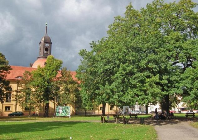 Der Kirchplatz in Neuruppin, Foto: terra press Berlin, Lizenz: TMB Tourismus-Marketing Brandenburg GmbH Der Kirchplatz in Neuruppin, Foto: terra press Berlin, Lizenz: TMB Tourismus-Marketing Brandenburg GmbH