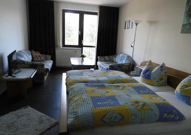 Zimmeransicht Hotel zur alten Bornmühler , Foto: Andreas Schiller Zimmeransicht Hotel zur alten Bornmühler , Foto: Andreas Schiller