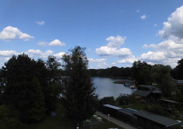 Blick aus Zimmer Seeseite - Hotel zur alten Bornmühle, Foto: Andreas Schiller Blick aus Zimmer Seeseite - Hotel zur alten Bornmühle, Foto: Andreas Schiller