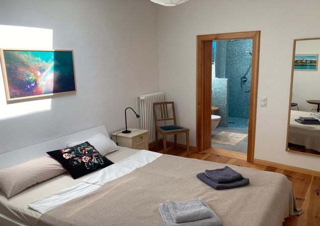 Haus Friedolin - Schlafzimmer EG rechts, Foto: Stefan Klotzbach, Lizenz: Stefan Klotzbach Haus Friedolin - Schlafzimmer EG rechts, Foto: Stefan Klotzbach, Lizenz: Stefan Klotzbach