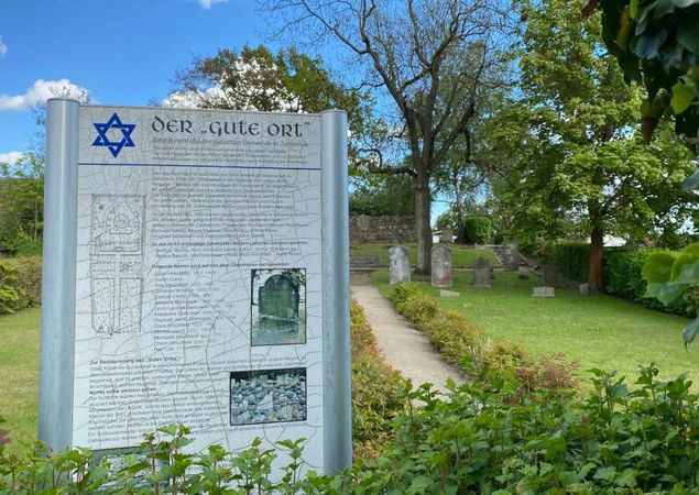 Der "Gute Ort" Begräbnisstätte der jüdischen Gemeinde Zehdenick, Foto: Tourist-Info Zehdenick, Lizenz: Tourist-Info Zehdenick