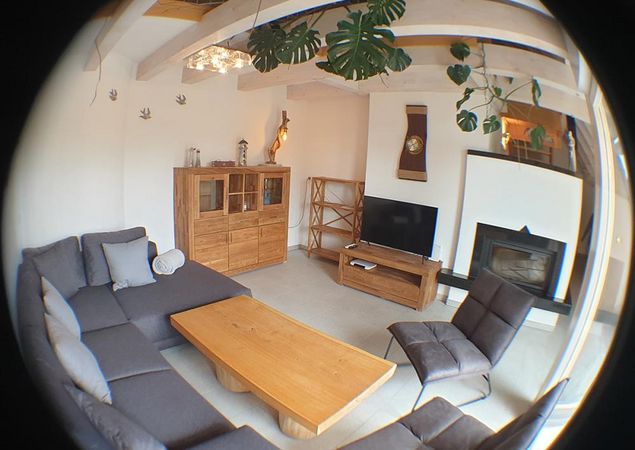 Ferienwohnung "Havelblick" Wohnzimmer, Foto: Jürgen Pfeiffer