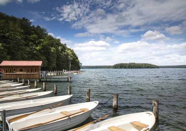 Anleger Am Stechlinsee, Foto: Steffen Lehmann, Lizenz: TMB-Fotoarchiv