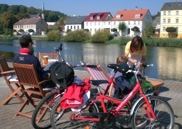Oder-Havel-Radweg (62 km), Oderberg, Foto: U. Queißner Oder-Havel-Radweg (62 km), Oderberg, Foto: U. Queißner
