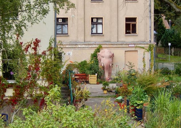 Mühle Himmelpfort - Außenansicht, Foto: Brit Eismann
