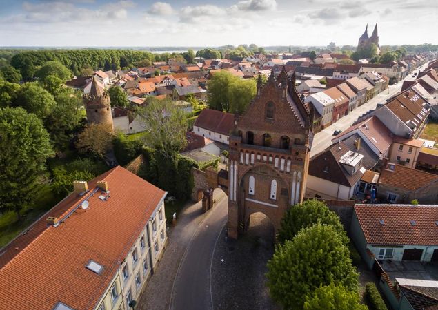 Ruppiner Tor in Gransee, Foto: REGiO-Nord mbH Ruppiner Tor in Gransee, Foto: REGiO-Nord mbH