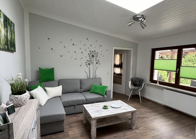 Ferienhaus Im Grünen - Wohnzimmer, Foto: Diana Harm, Lizenz: Diana Harm Ferienhaus Im Grünen - Wohnzimmer, Foto: Diana Harm, Lizenz: Diana Harm
