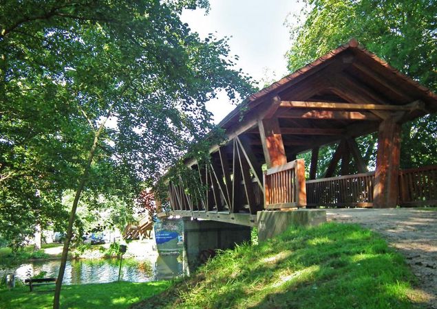 Brücke zum Havelpark @ terra press Brücke zum Havelpark @ terra press