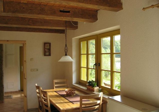 Ferienhaus Seeidyll - Essbereich, Foto: Ewald Krombholz, Lizenz: Ewald Krombholz