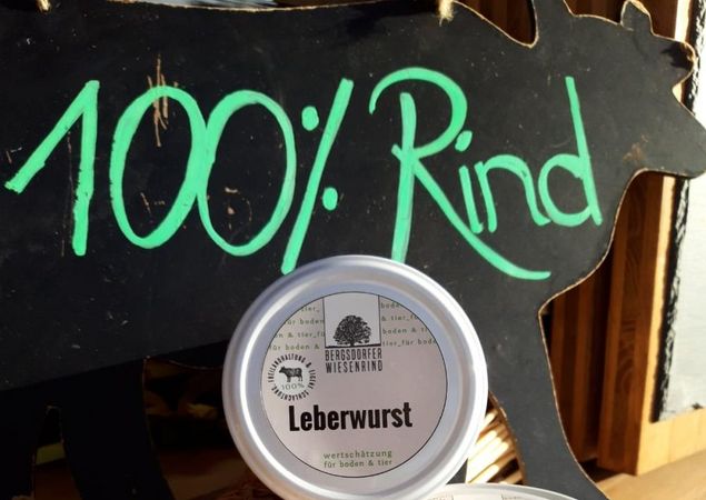 Alles 100 Prozent aus Rind bei der Agrar GmbH in Bergsdorf, Foto: Agrar GmbH Bergsdorf, Foto: Agrar GmbH Bergsdorf Alles 100 Prozent aus Rind bei der Agrar GmbH in Bergsdorf, Foto: Agrar GmbH Bergsdorf, Foto: Agrar GmbH Bergsdorf