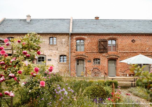 Stallgebäude, Foto: Kai Branns, Lizenz: Thomashof GbR