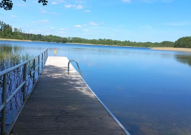 Badestelle am Moderfitzsee in Himmelpfort, Foto: Rhea Knaak, Lizenz: REGiO-Nord