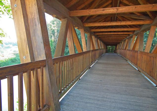 Brücke zum Havelpark @ terra press Brücke zum Havelpark @ terra press
