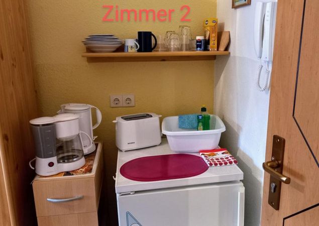 Küchenecke im Zimmer 2, Foto: Ines Schomburg, Lizenz: Ines Schomburg