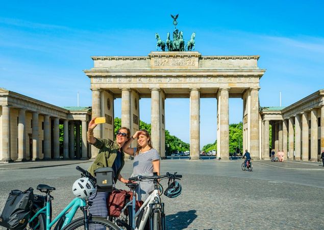 Startpunkt Brandenburger Tor Berlin, Foto: Tiemann, Lizenz: TV Mecklenburg Vorpommern e.V.
