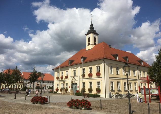 Marktplatz Angermünde, Foto: Anet Hoppe Marktplatz Angermünde, Foto: Anet Hoppe