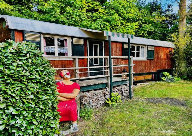 Landhaus Labes - Zirkuswagen, Foto: Hartmut Koch, Lizenz: Hartmut Koch