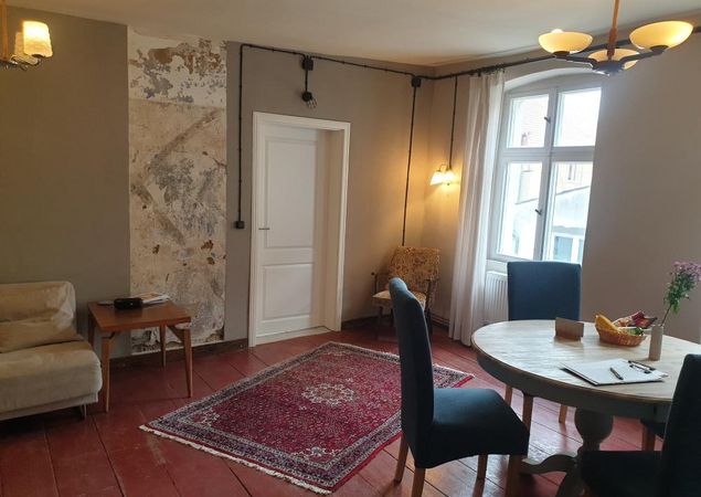 Ferienwohnung Kirchblick - Wohnzimmer, Foto: Vera Samusch, Lizenz: Vera Samusch