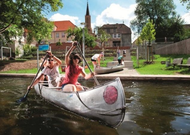 Wasserwanderrastplatz, Foto: Stadt Fürstenberg/Havel Wasserwanderrastplatz, Foto: Stadt Fürstenberg/Havel
