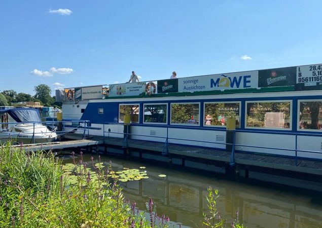 Fahrgastschiff Möwe Lychen, Foto: Alena Lampe