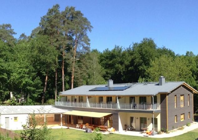 Yogahaus am Stechlinsee - Außenansicht, Foto: Angela Holtschmidt, Lizenz: Angela Holtschmidt Yogahaus am Stechlinsee - Außenansicht, Foto: Angela Holtschmidt, Lizenz: Angela Holtschmidt