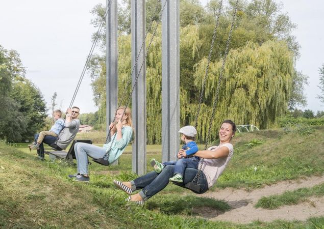 Abenteuerspielwiese, Foto: Susanne Wernike, Lizenz: Ziegeleipark