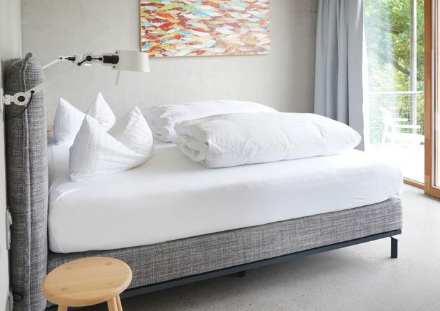See-H-Stueck Wohnung Krachbunt - Schlafzimmer, Foto: Frank Greiser, Lizenz: Frank Greiser See-H-Stueck Wohnung Krachbunt - Schlafzimmer, Foto: Frank Greiser, Lizenz: Frank Greiser
