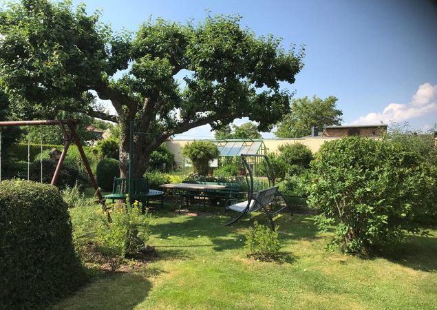 Ferienhaus Im Grünen - Garten mit Spielplatz, Foto: Diana Harm, Lizenz: Diana Harm Ferienhaus Im Grünen - Garten mit Spielplatz, Foto: Diana Harm, Lizenz: Diana Harm