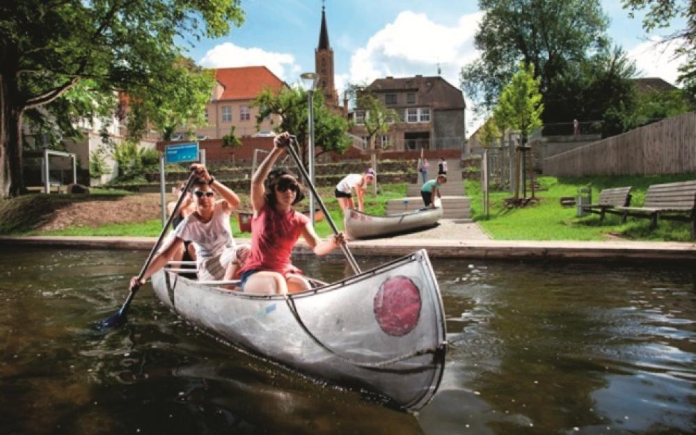 Wasserwanderrastplatz, Foto: Stadt Fürstenberg/Havel Wasserwanderrastplatz, Foto: Stadt Fürstenberg/Havel