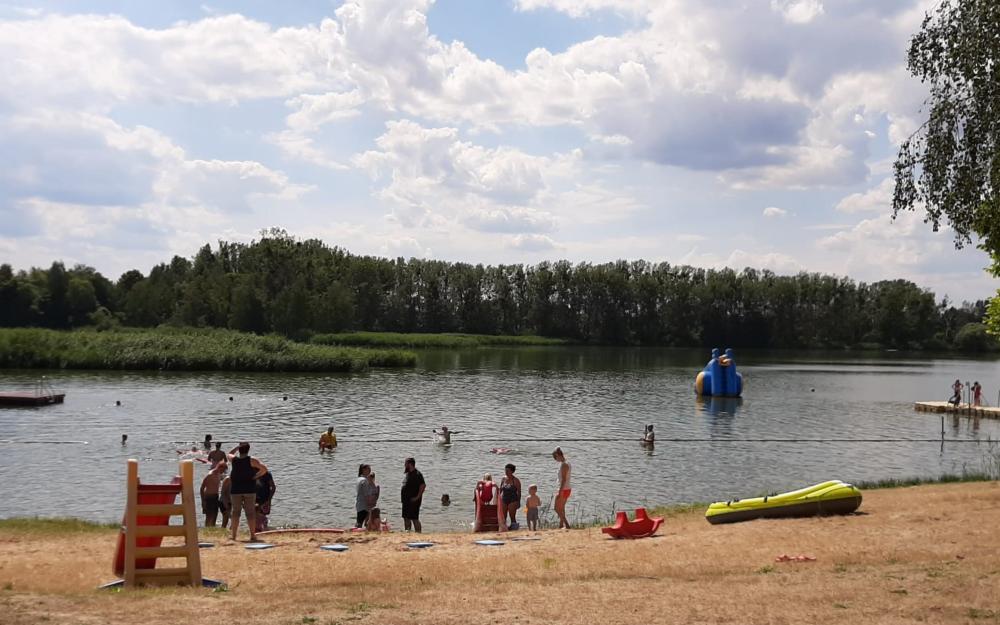 Strand im Waldbad Zehdenick, Foto: Olaf Möser Strand im Waldbad Zehdenick, Foto: Olaf Möser