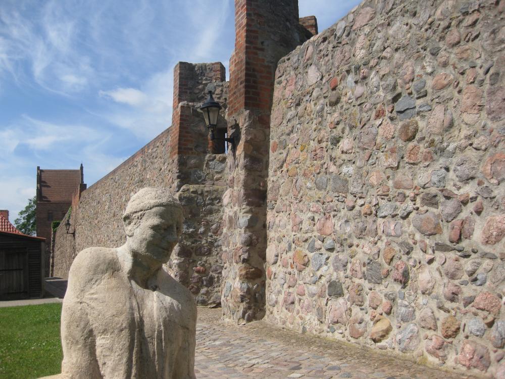 Stadtmauer Templin, Foto: Anet Hoppe