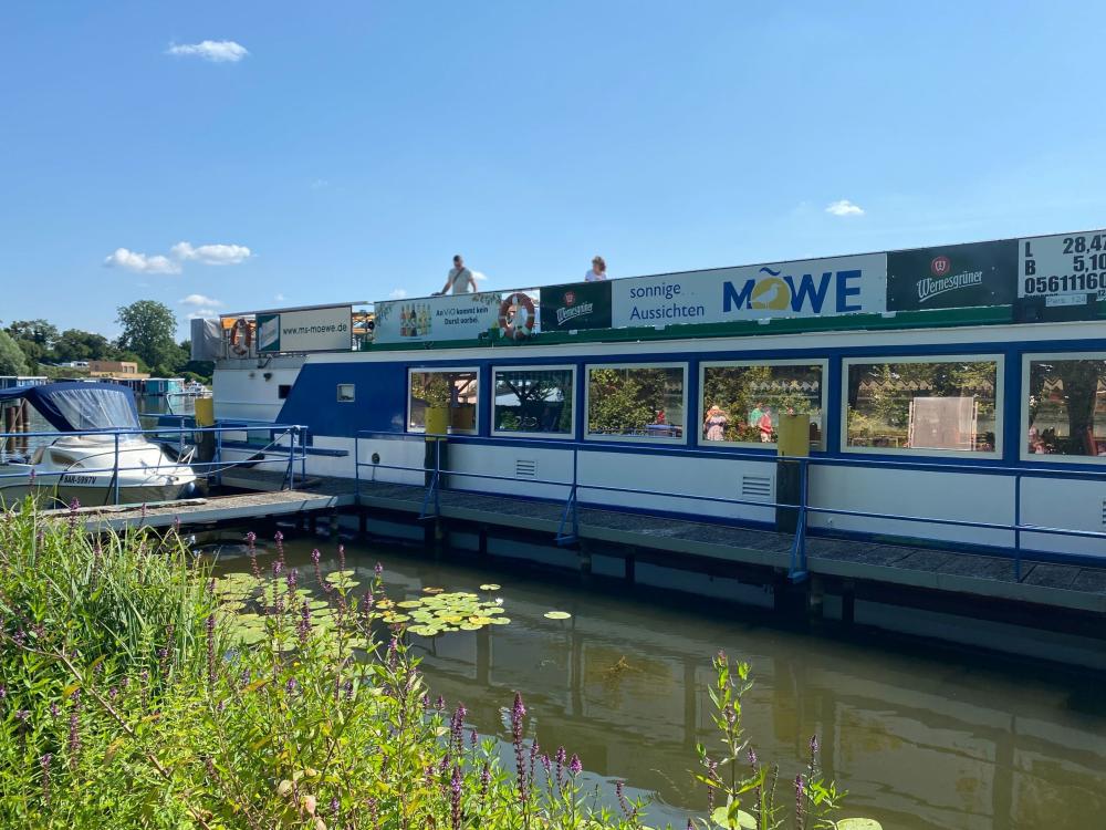 Fahrgastschiff Möwe Lychen, Foto: Alena Lampe