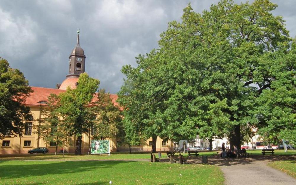 Der Kirchplatz in Neuruppin, Foto: terra press Berlin, Lizenz: TMB Tourismus-Marketing Brandenburg GmbH Der Kirchplatz in Neuruppin, Foto: terra press Berlin, Lizenz: TMB Tourismus-Marketing Brandenburg GmbH