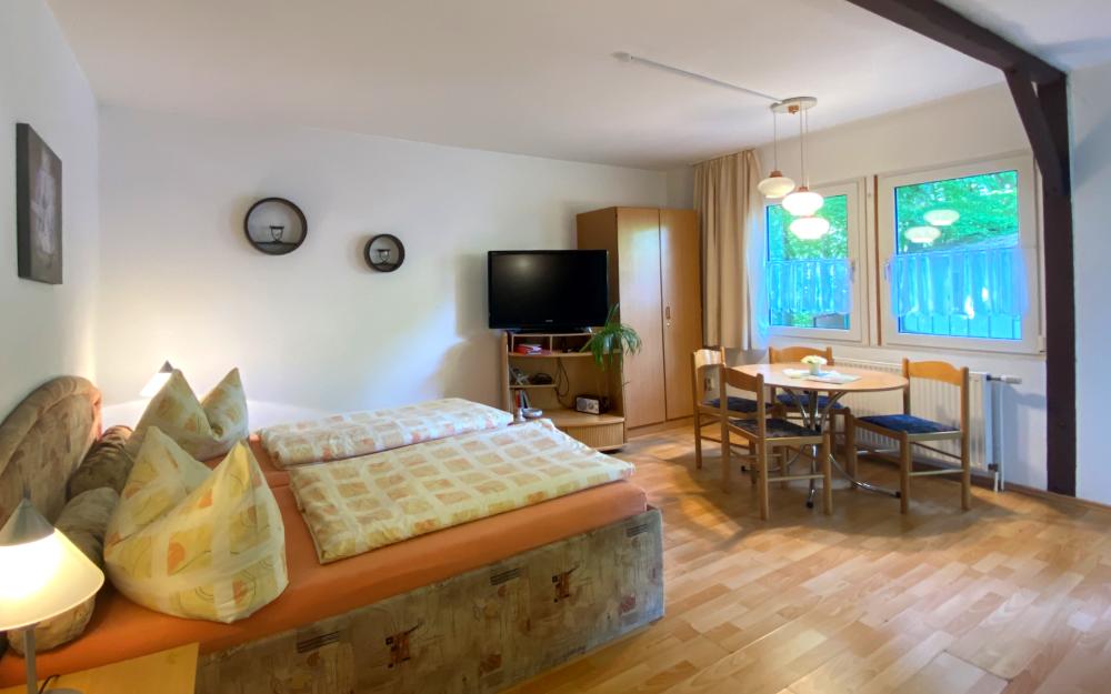 Einblick in einen Bungalow, Foto: Borret, Lizenz: Borret Einblick in einen Bungalow, Foto: Borret, Lizenz: Borret