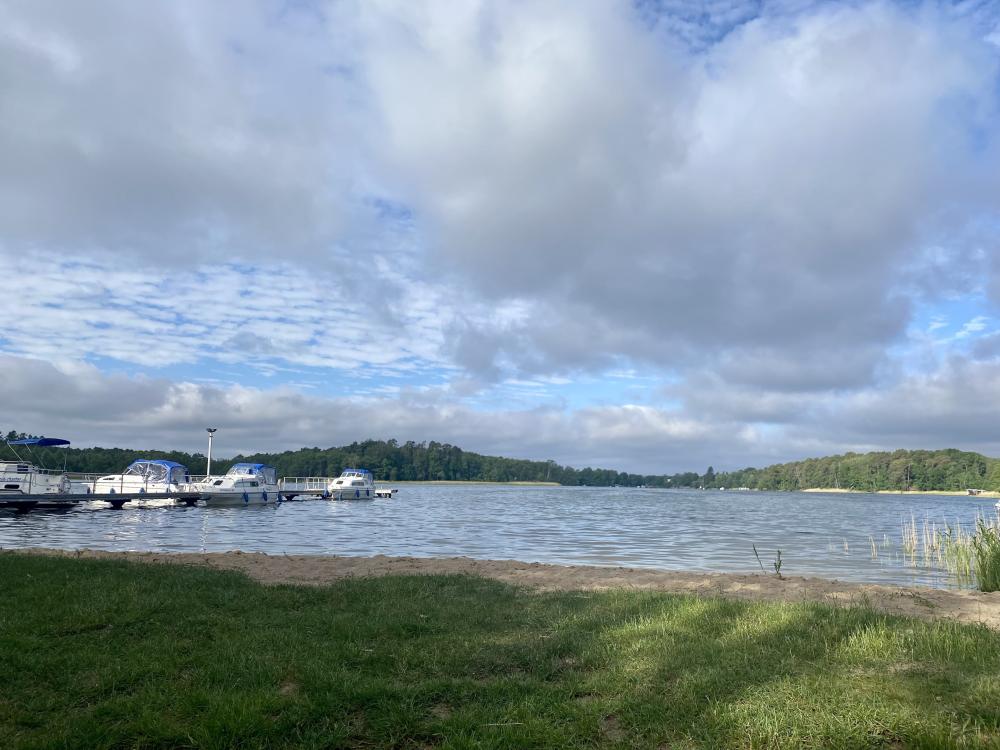 Badestelle am Haussee in Himmelpfort-Pian, Foto: Brit Eismann, Lizenz: REGiO-Nord