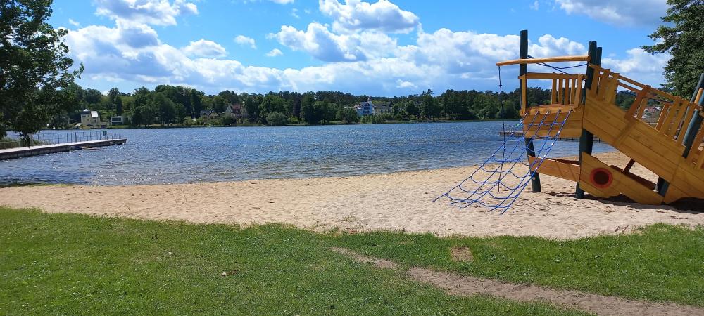 Badestelle am Röblinsee