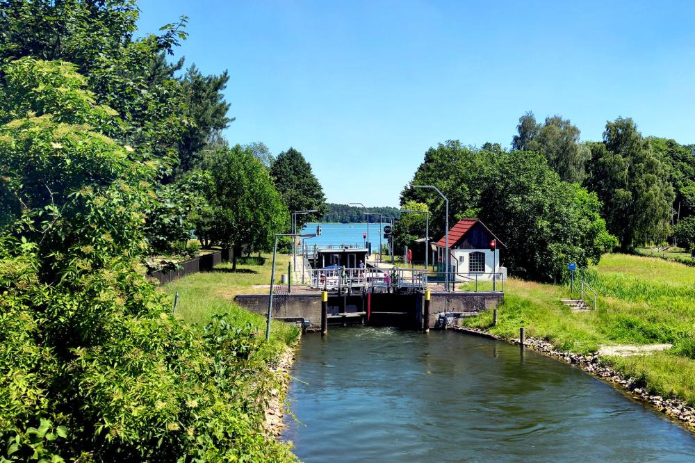 Schleuse Himmelpfort, Foto: Anke Treichel, Lizenz: Regio-Nord