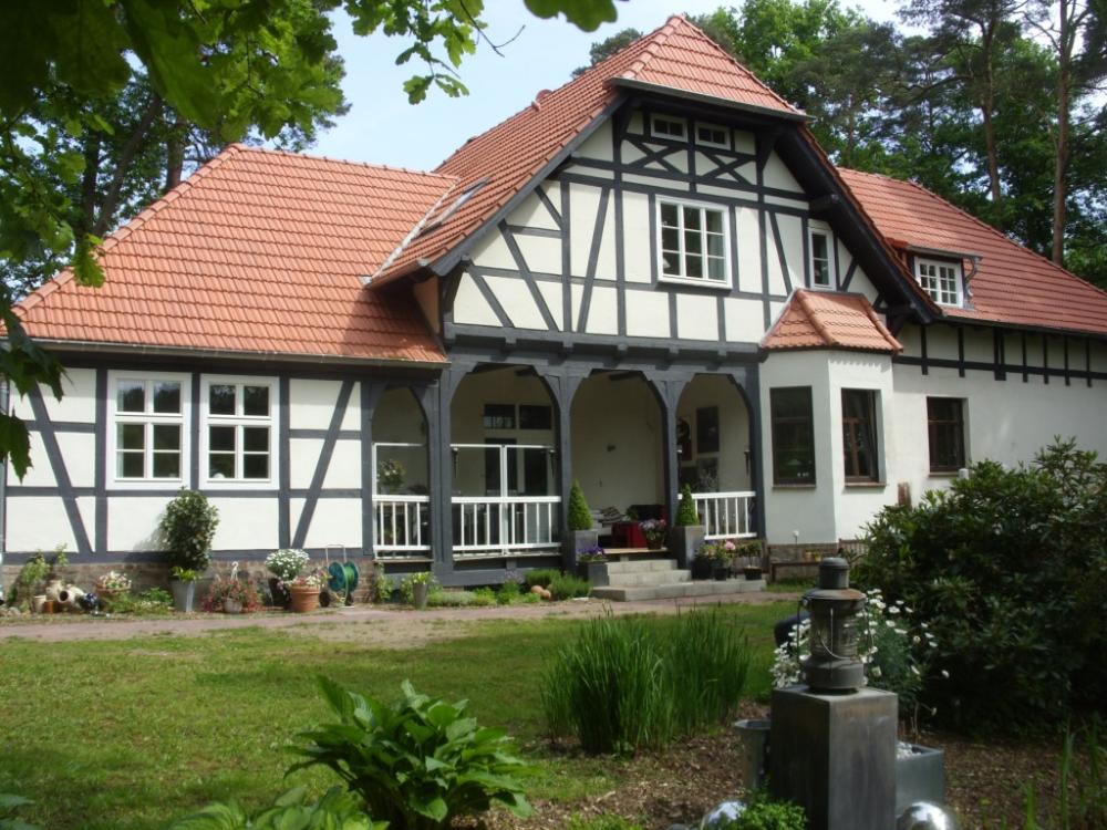 Landhaus Labes; Blick auf hintere Fassade , Foto: W. Schmolke, Lizenz: W. Schmolke