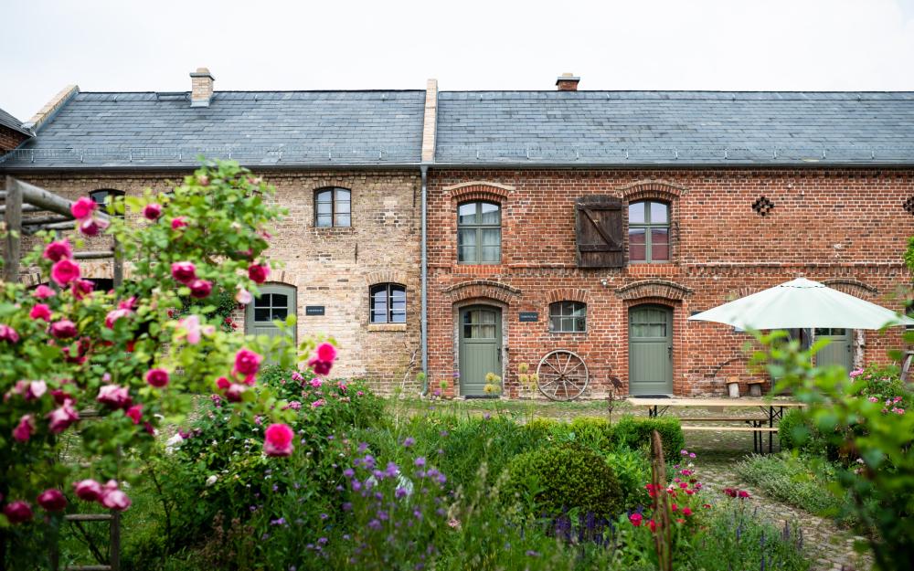 Thomashof Klein-Mutz - Innenhof, Foto: Kai Brenss, Lizenz: Thomashof Klein-Mutz