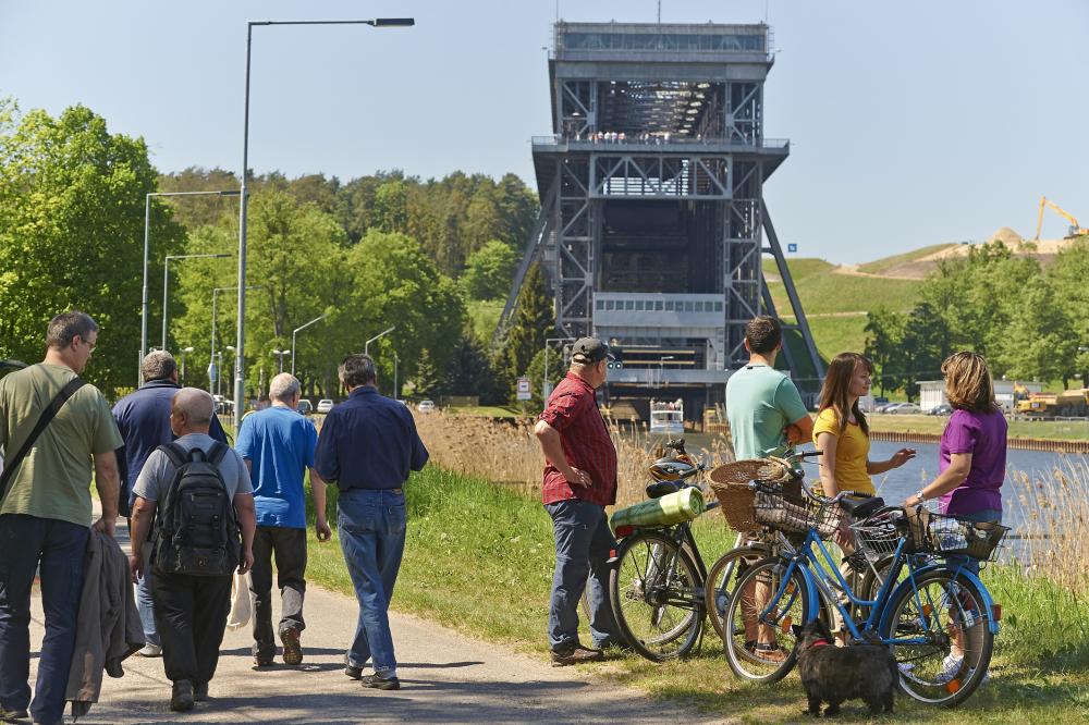 Unterwegs auf dem Treidelweg, Foto: WITO Barnim, Jürgen Rocholl , Foto: Jürgen Rocholl