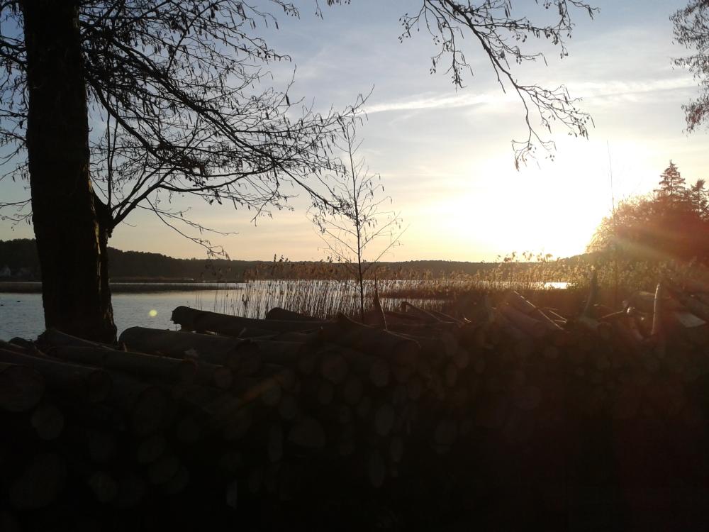 Abendstimmung am Röblinsee, Foto: Jörg Kietzmann, Lizenz: Jörg Kietzmann