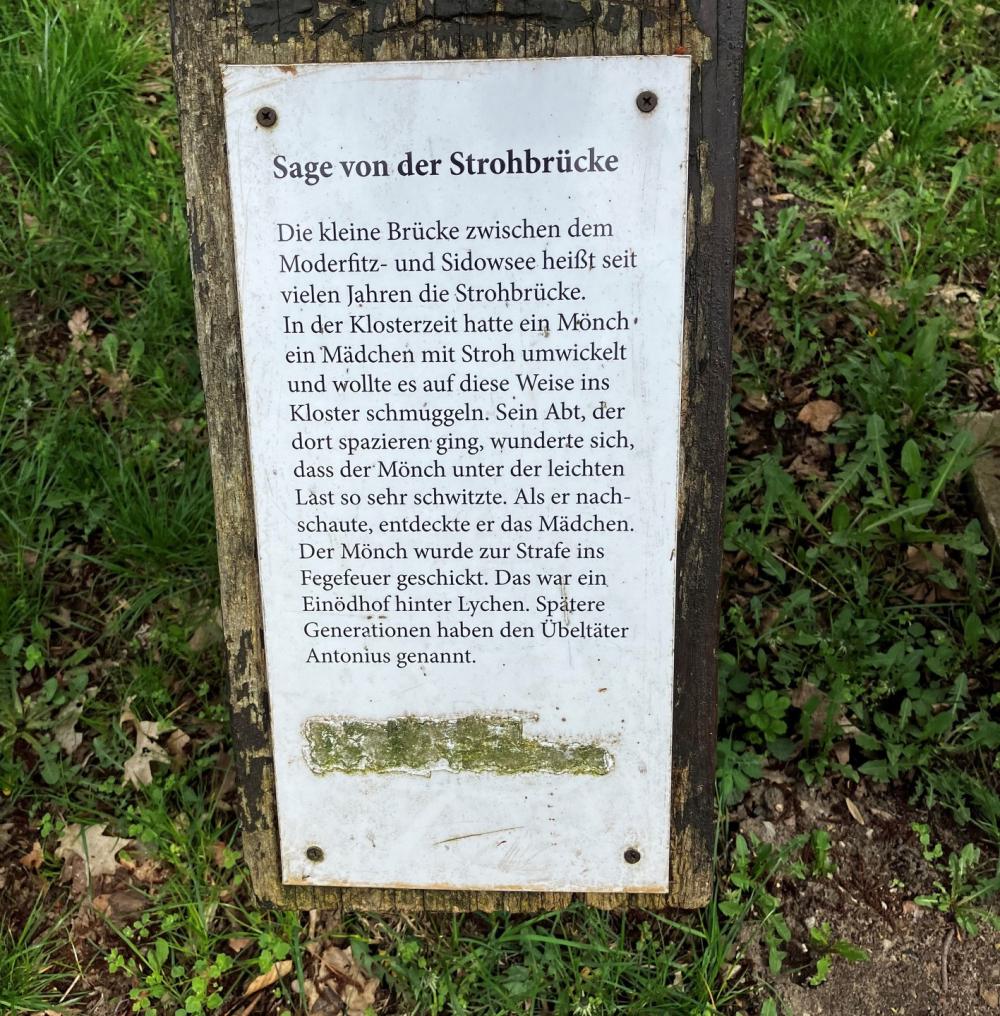 Rundwanderweg um den Moderfitzsee und den Haussee