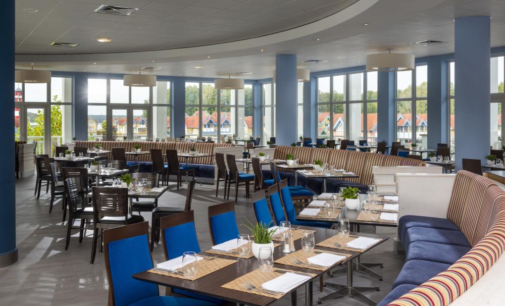 Restaurant „Luv & Lee“ im Precise Resort Hafendorf Rheinsberg