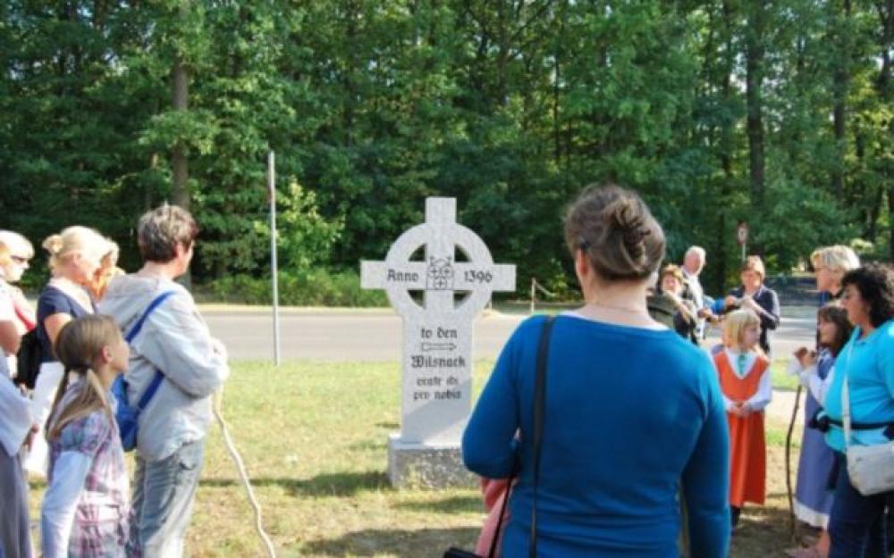 Pilgerkreuz in Bad Wilsnack Pilgerkreuz in Bad Wilsnack